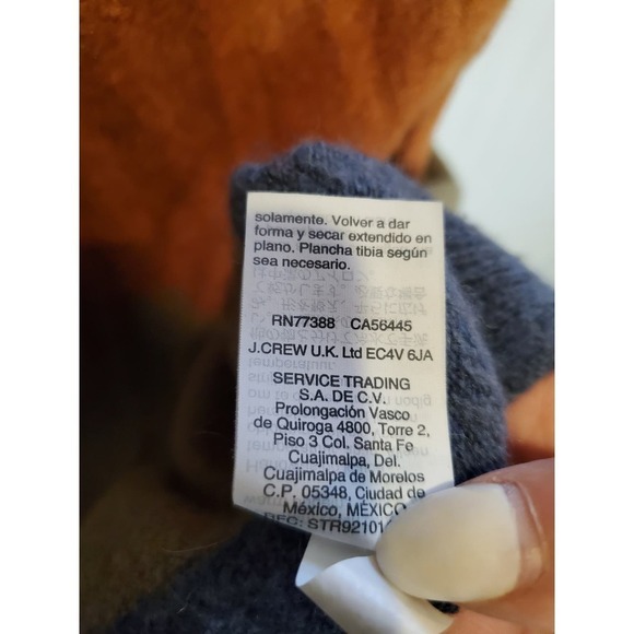 Madewell Striped Wool Blend open cardigan xxs - Picture 8 of 9